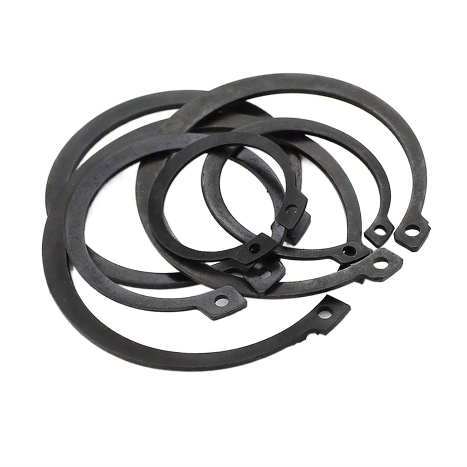 M35 M36 M37 Black Carbon Steel Mn65 Washer DIN471 C Type Snap Retaining Ring for 35mm 36mm 37mm Outside External Shaft Circlip(M36)