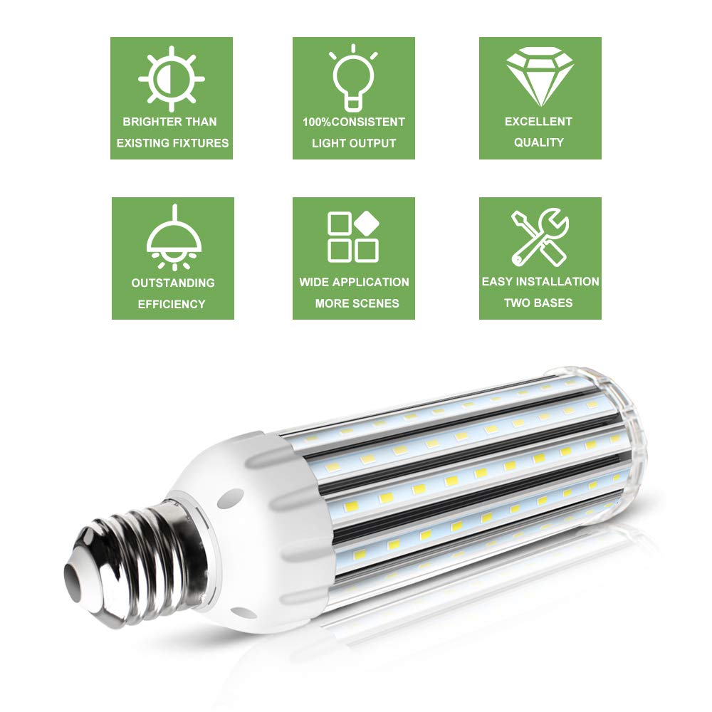 150W LED Corn Light Bulb E39/E40 Mogul Base | 1200W Equivalent – Lighting