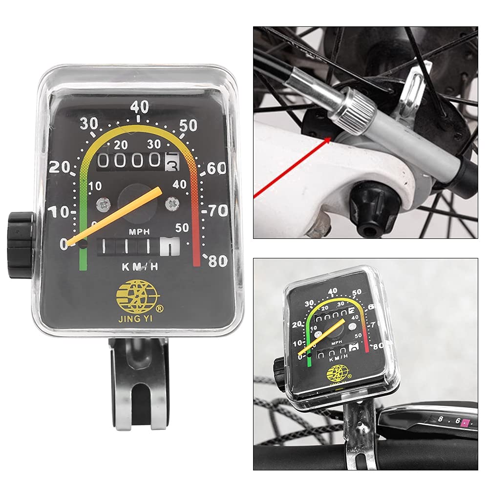 Compteur Vélo Mécanique Étanché – Kilométrique & Vitesse Sans Pile Pour VTT, Route 26-29 Pouces