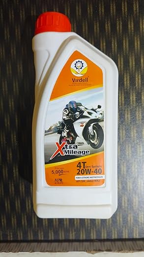 Virdell 20W40 4T API SN JASO MA2, Engine Oil (1 L)