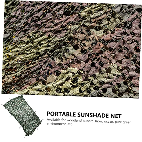 Sosoport 1Pc Rede De Camuflagem Lonas De Malha Para Decoração Ao Ar Livre Lona De Camuflagem Sombra
