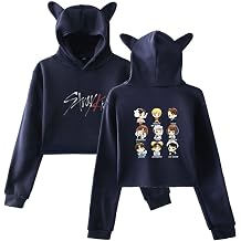 SKZOO Hoodie SKZ World Tour Sweater Bangchan Jisung Changbin LeeKnow Hyunjin Felix Crop Tops Sweater for Women