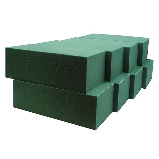 Pack of 8 Floral Foam Blocks for Arrangements