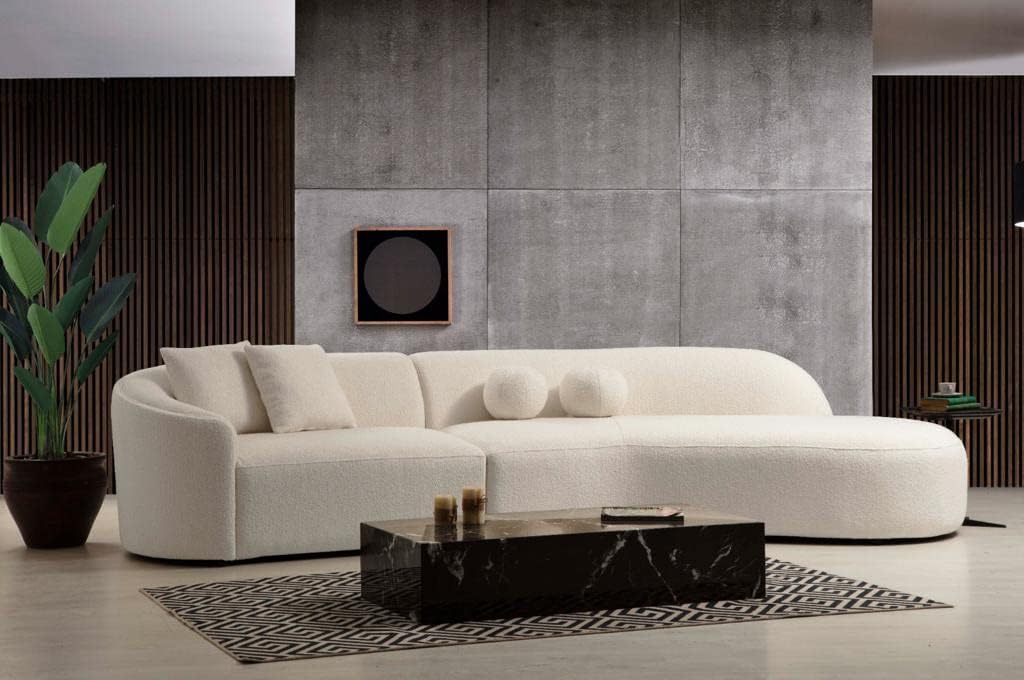 STAFFORA Sectional Corner Sofa, Double Chaise Oversized