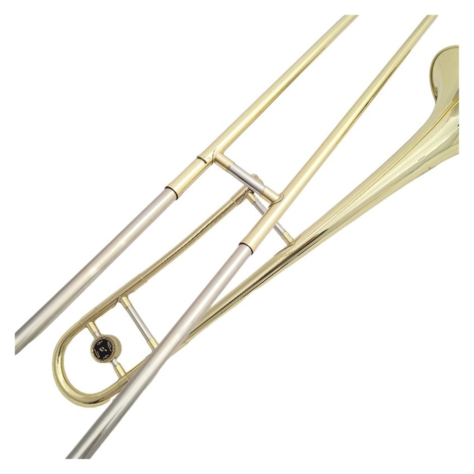 Instrumento trombón si bemol alto adecuado para que principiantes adultos practiquen