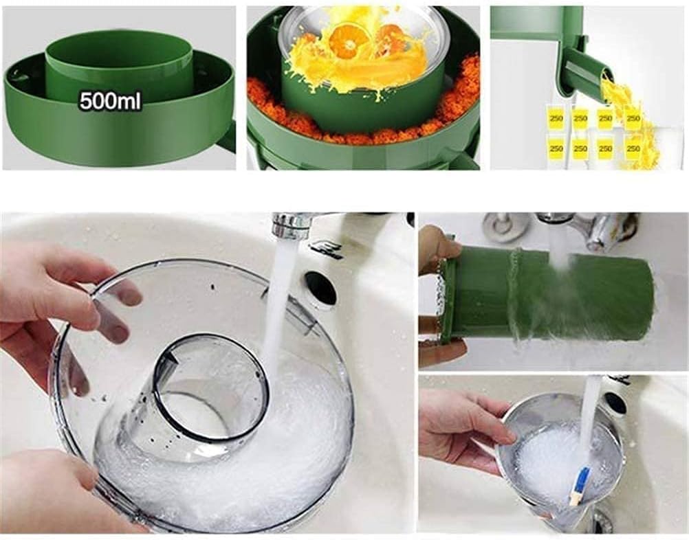 Juicer Machine Compact Juice Extractor for Whole Fruits and Vegetables Easy to Clean Drip-stop Spout Easy Clean Juicer