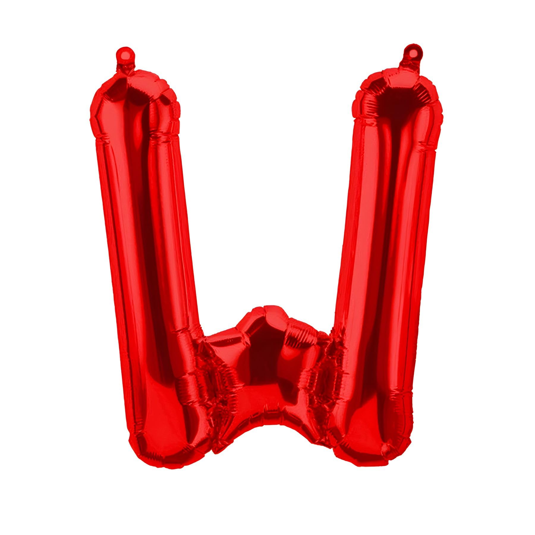 Foil Balloons Letters Red - 40/80/100 cm for Birthday Wedding Party Decoration Happy Birthday JGA Gift Balloon Graduation Giant Balloon ABI Large XXL Small Black Boys (80 cm - W)