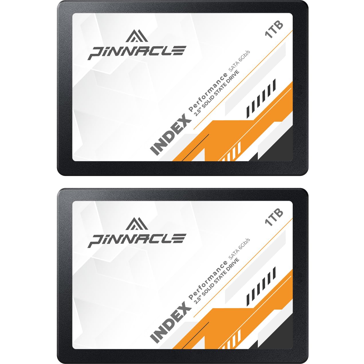 Timetec 1TBx2 (2 Pack) SSD 3D NAND SATA III 6Gb/s 2.5 Inch 7mm (0.28") Read Speed Up to 550 MB/s SLC Cache Performance Boost Internal Solid State Drive for PC Computer Desktop and Laptop