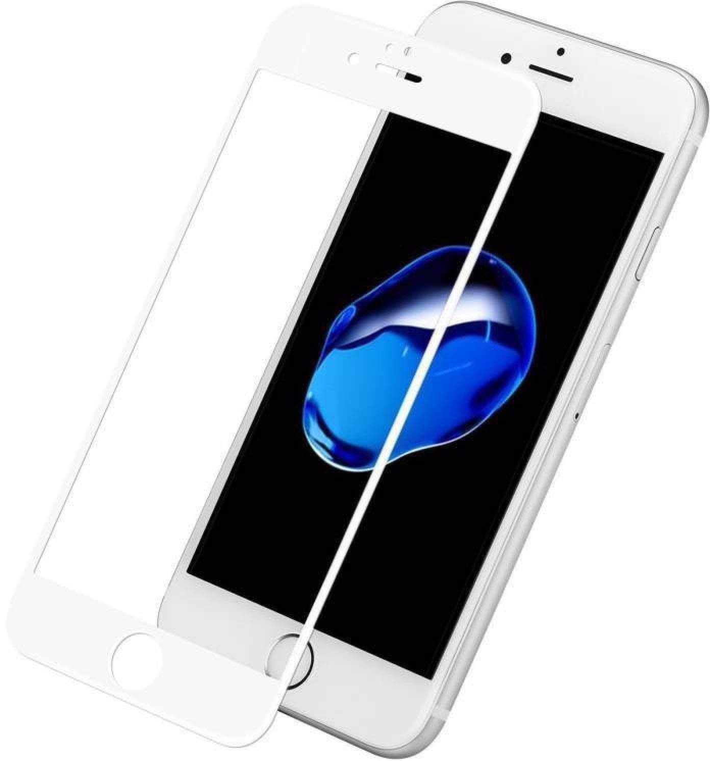 Glasgow Crystal Clear Tempered Glass for Apple iPhone 6S Plus [Anti Scratch] Gorilla [Anti FingerPrint] One Touch Install with Free Cleaing Kit - White (B07X2KTBLN) Amazon Price History, Amazon Price Tracker