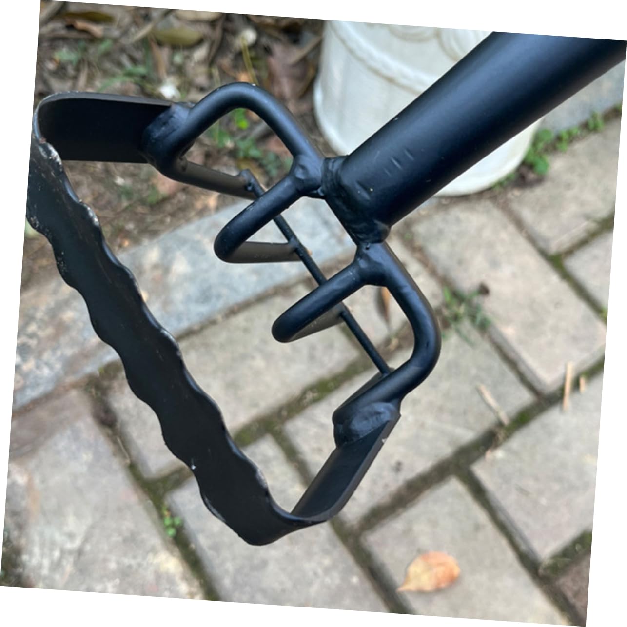 TOYANDONA Kleiner Handrechen für Gartenarbeit Multifunktionales Gartengerät Verschleißfestem Material zum Jäten Lockern und Pflanzen Bäumen für Hobbygärtner und Profis