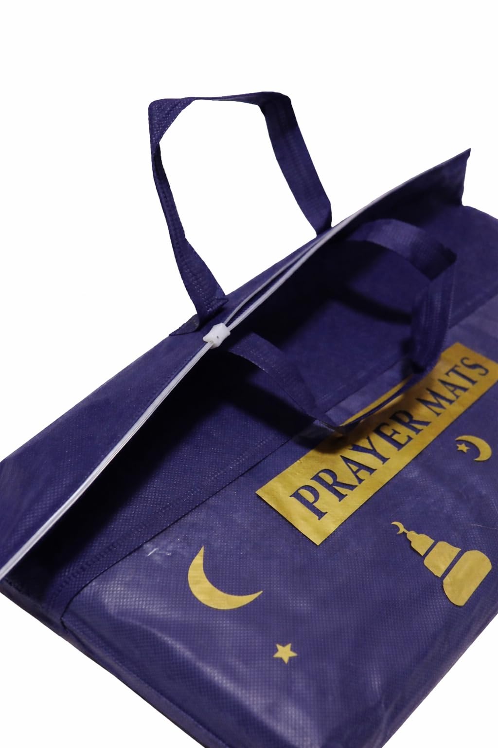 Générique Lussuoso tappeto per preghiera con borsa per il trasporto – Comfort Premium, design elegante, ideale da viaggio e regalo (nero)