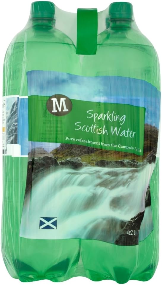 Morrisons Sparkling Scottish Water, 4 x 2 Litre Amazon.co.uk Grocery