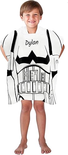 Miniatura 8 de DIBSIES Toalla de playa y baño para niños con licencia personalizada (entre nosotros)