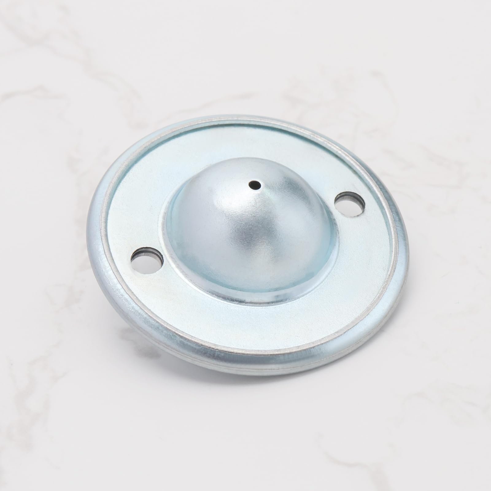 12 Pièces Billes de Roue Universelles 2 Trous Roulement à Billes Roulette CY-15B Rouleau à Roulement à Billes pour Canapés à La Maison Vitrines étagères Armoires