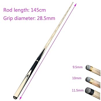 スヌーカーキュー　ジョイント　タップ　ケース付　snooker　cue Amazon.co.jp: 3/4 ジョイントスヌーカーキュー、プールキュー