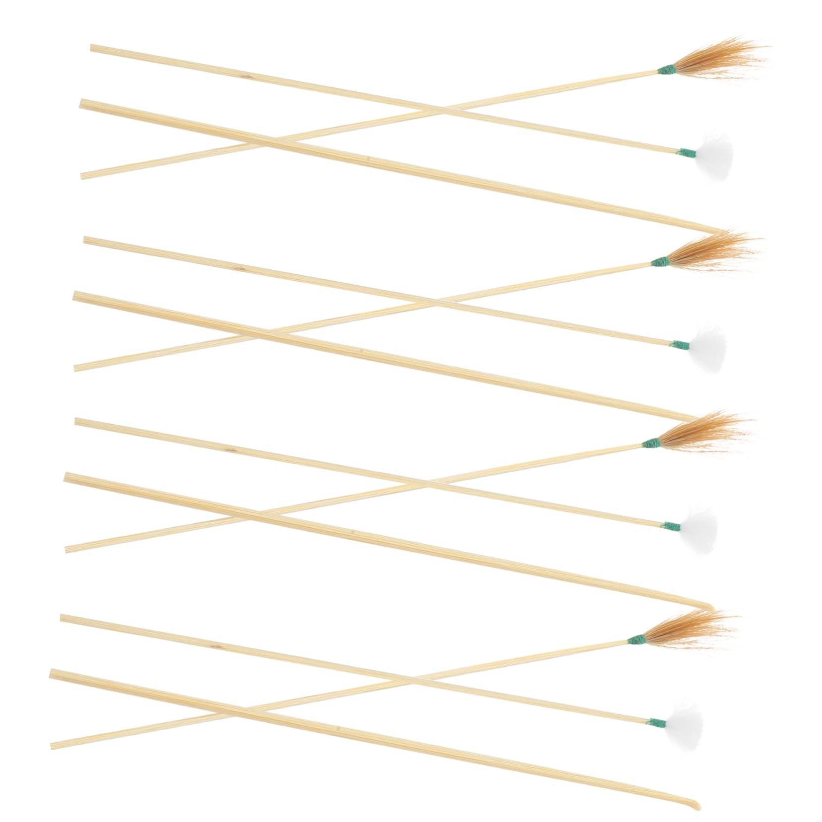 HAWILLOSCH 5-Pack Bamboo Ear Spoon Set Earwax Removal Kit for Ears Cleaning Tools