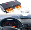 Car Heater - MASO 24V 500W Car Heater Kit High Power Fast Heating Fan Defrost Defogger for Automobile Windscreen Winter