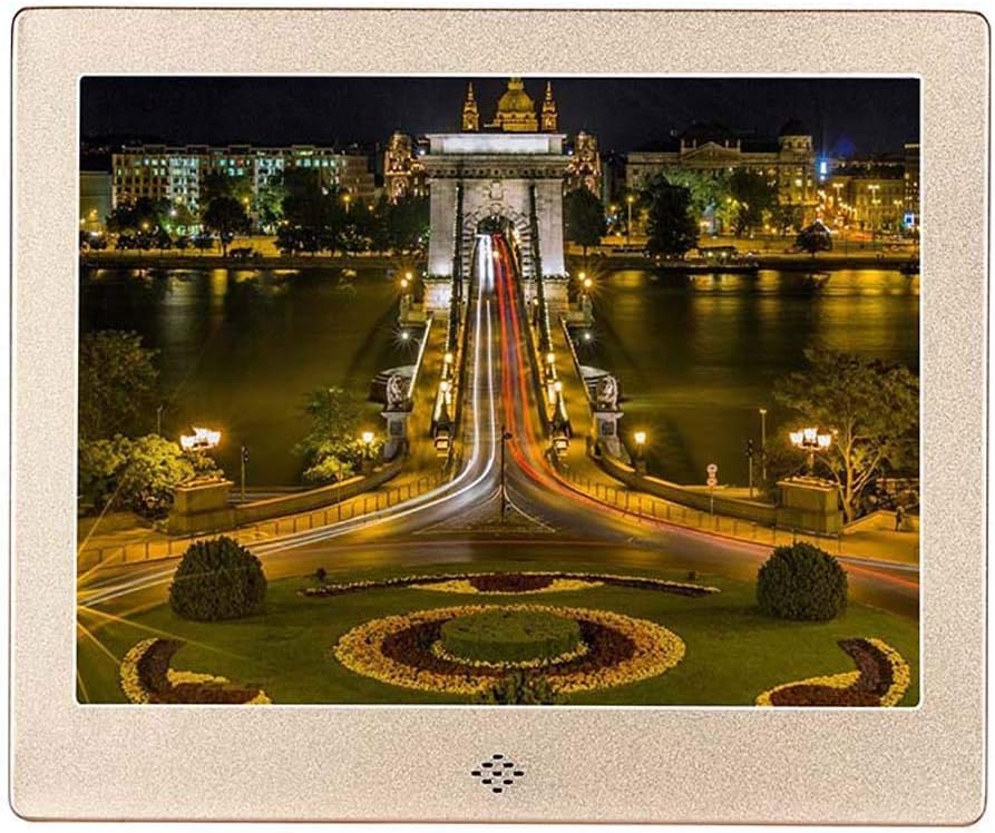 Digital Photo Frame 8 inch Multi Function Electronic Photo Album HD Family Photo Video Commercial Advertising Machine Resolution 1024 x 768 Digital Picture Frames