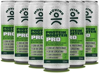 Bebida Proteica Moving Pro 20g Proteína 3g Creatina Limão 310ml