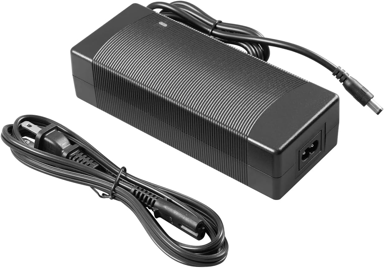 URLIFE E-Bike Charger with Power Cable, Black-E20