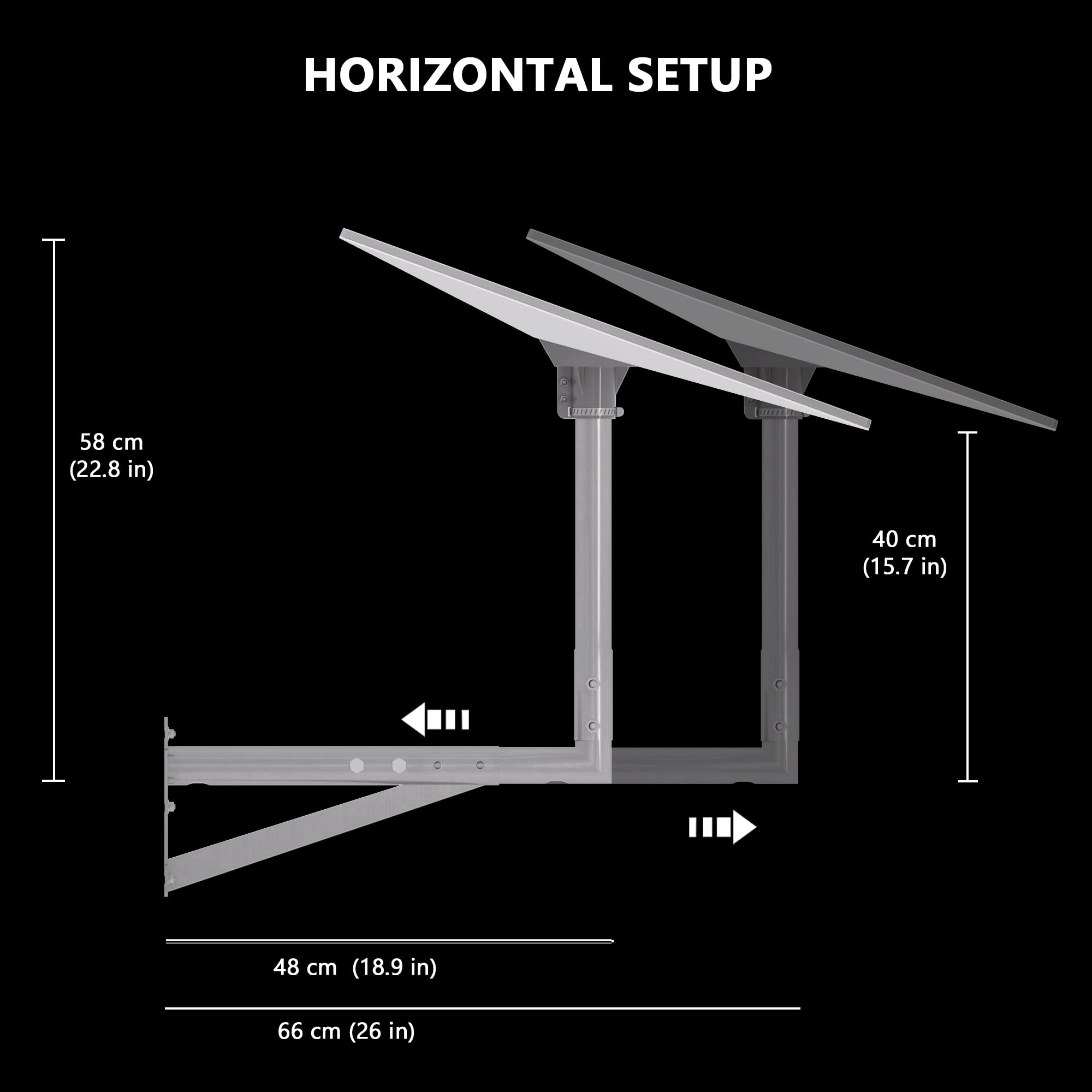Supporto da parete estensibile per antenna Starlink standard 4/4X