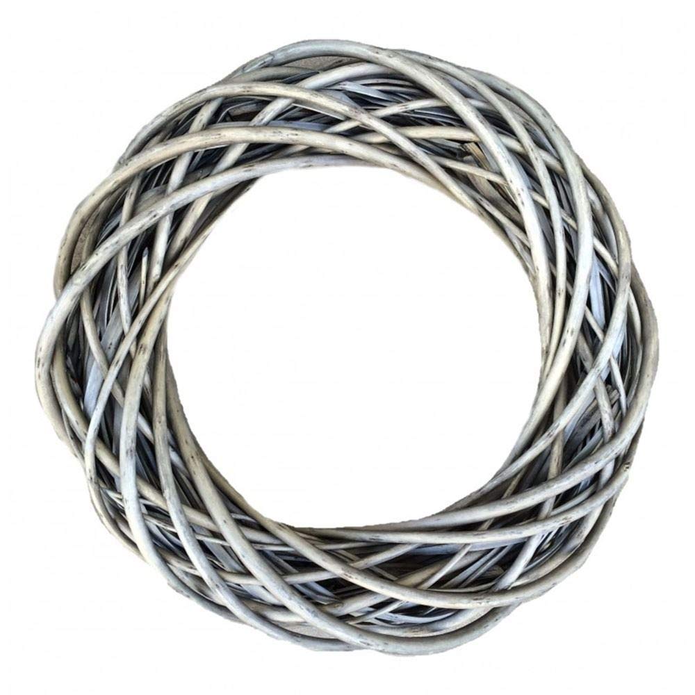 B&Q -  H072 Wicker Large Antique Wash Ring Wreath