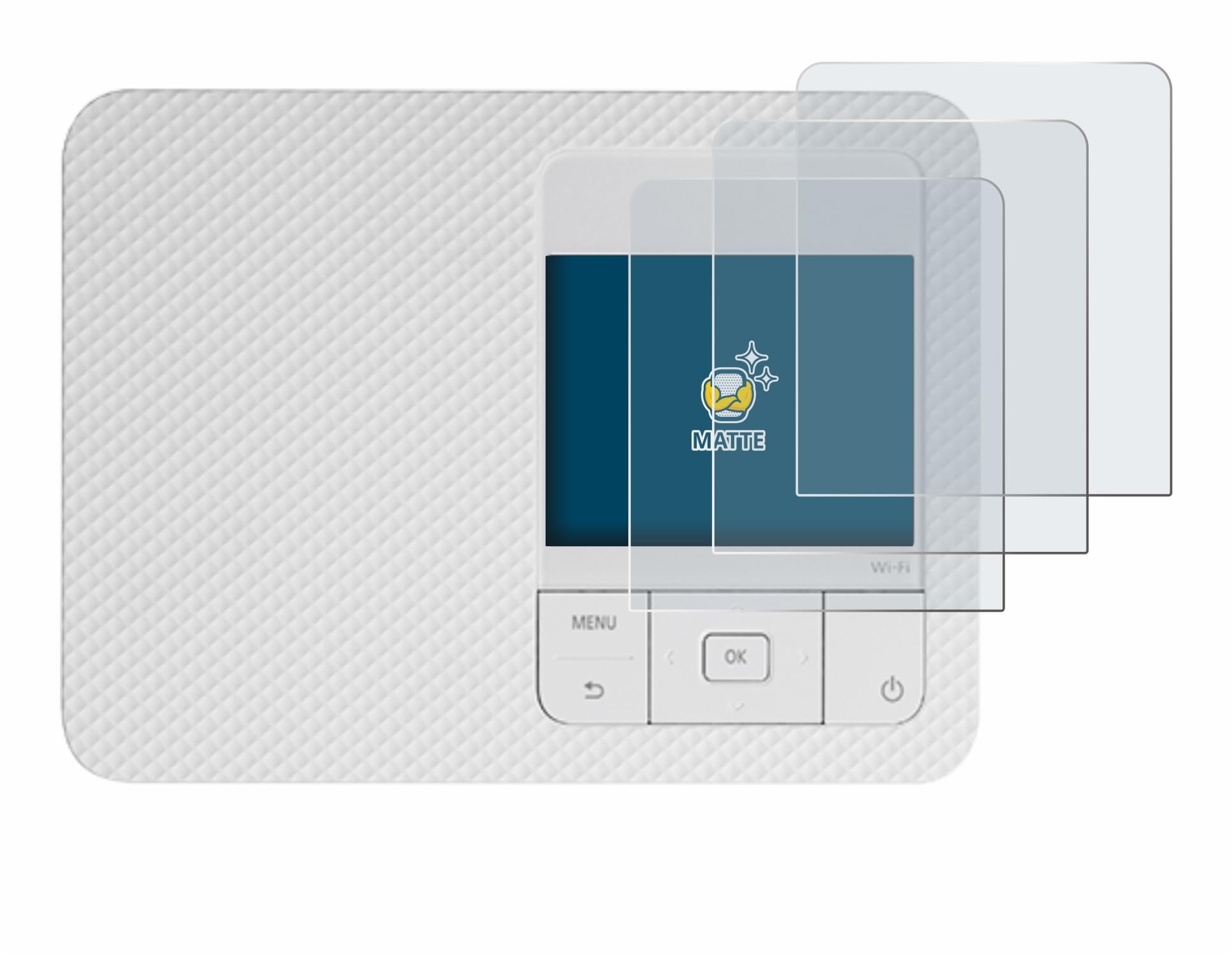 brotect 6-Pack Screen Protector Anti-Glare for Canon Selphy CP1500 Screen Protector Matte, Anti-Fingerprint Protection Film