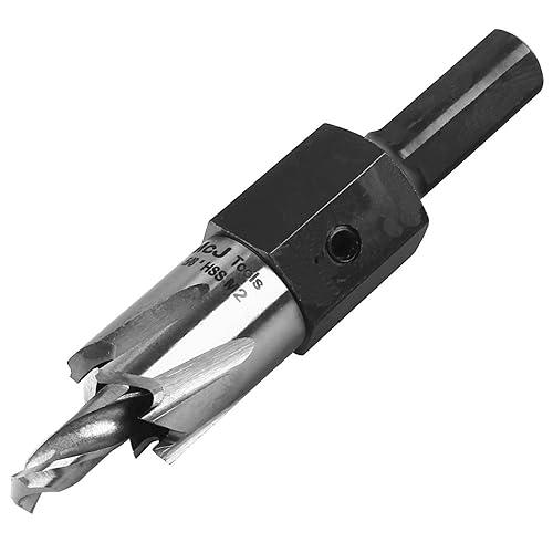 M2HSS - Broca circular para sacabocados de 316 pulgadas de diámetro de corte y expulsión automática