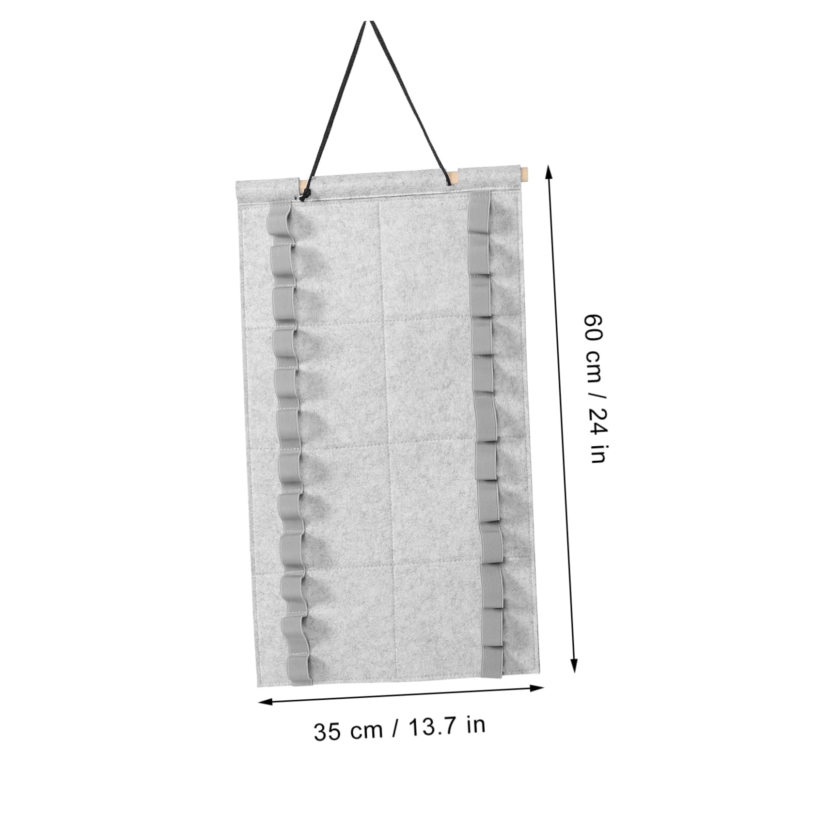 ABOOFAN Elegant Felt Martial Arts Belt Display Rack 12 Belt Holder for Taekwondo Karate