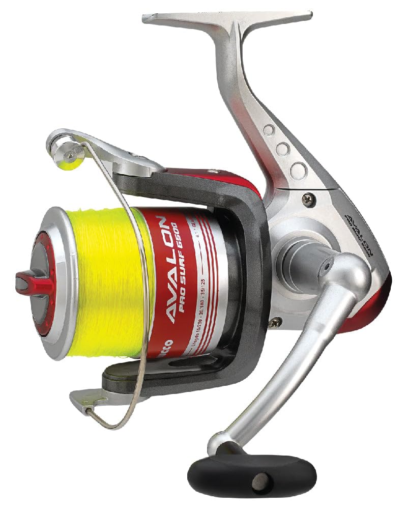 Mulinello Pesca surfcasting Trabucco Avalon 6500 con filo xps