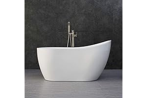 WOODBRIDGE Deep Tub Freestanding Soaking Tub