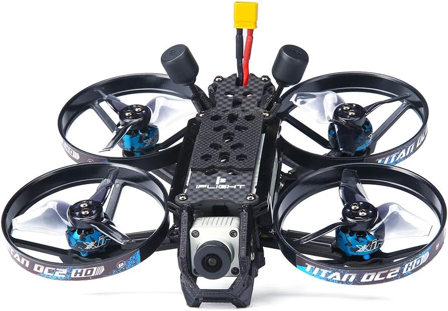 iFlight Titan DC2 HD Whoop Drone 122mm Micro Quadcopter with FrSky Mini XM+Receiver BNF