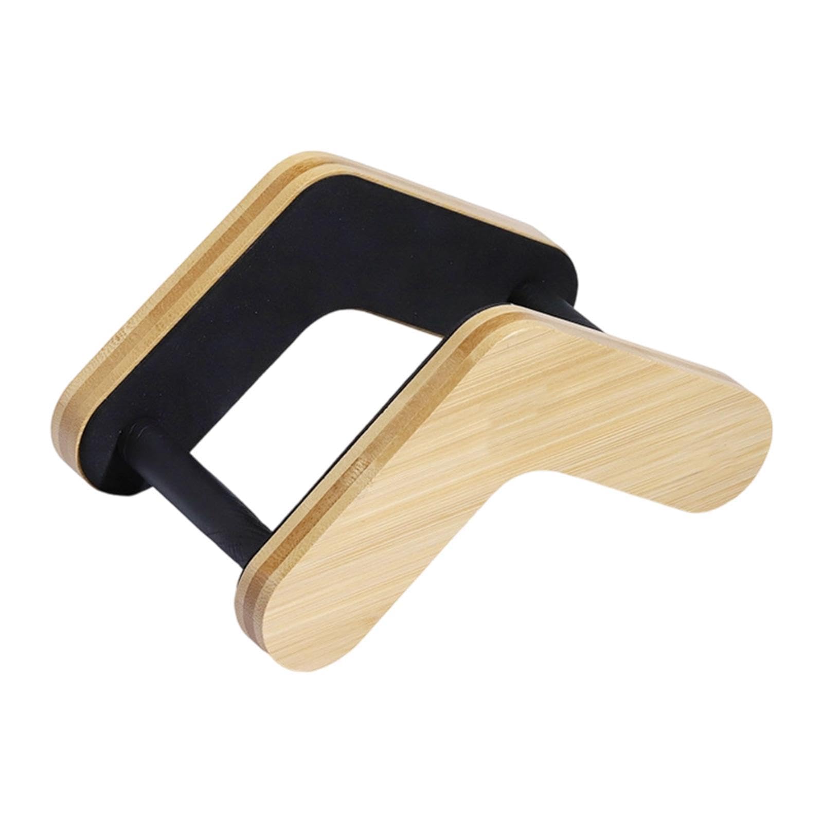 Gralara Holzerner Gitarrenhalter mit Verstellbarer Breite Stabil Und Sicher für Alle Gitarrentypen Einfach zu Transportieren für Konzerte Und Zuhause, L