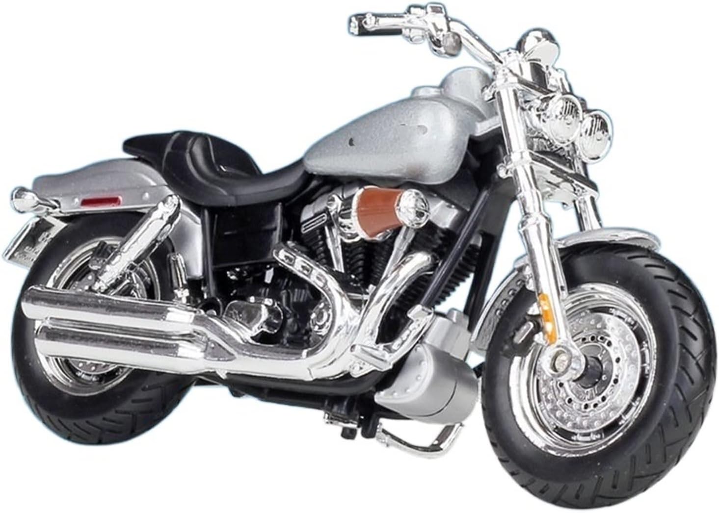Motorcycle Model For Harley 1980 FLT Tour Glide, 2001 FXDWG Dyna Wide Glide 1:18 Alloy And Plastic Simulated Vehicle Die-Cast Motorcycle Model Gift Ornament Collection(3342-FXDFSE CVO Fat Bob)