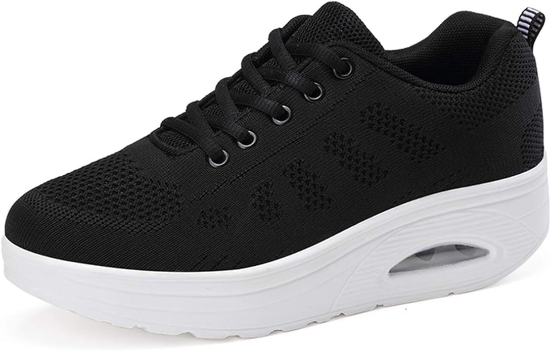 Amazon [Fainyearn] レディース 厚底スニーカー ダイエットシューズ 船型底ナースシューズ
