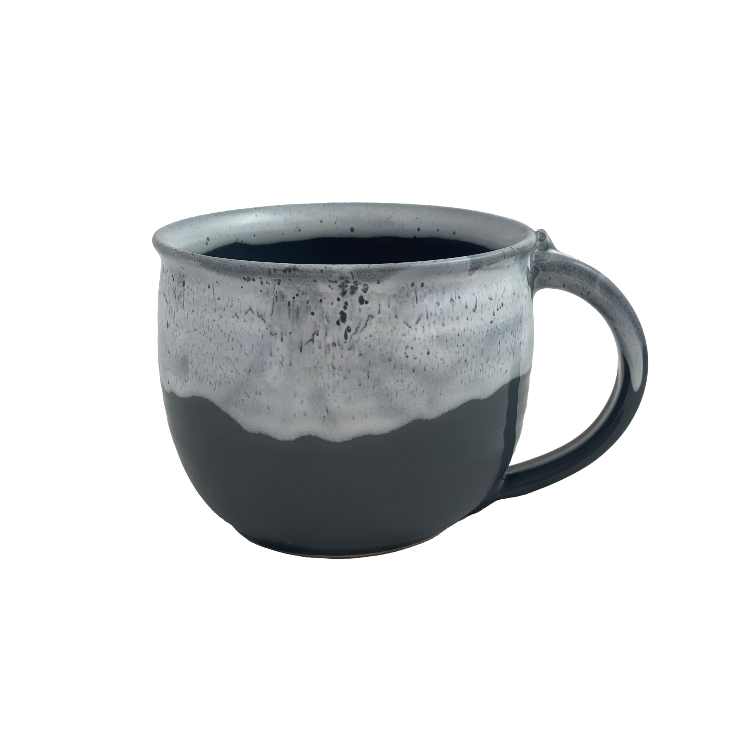 Clay in MotionLatte Mug (Snowcap)