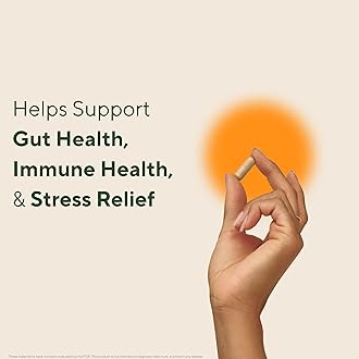 Om Master Blend Mushroom Capsules - Organic Mushroom Supplement with 10 Mushrooms and Ashwagandha – Support Immunity, Gut Health & Stress Relief, 84 Count (28 Servings)​