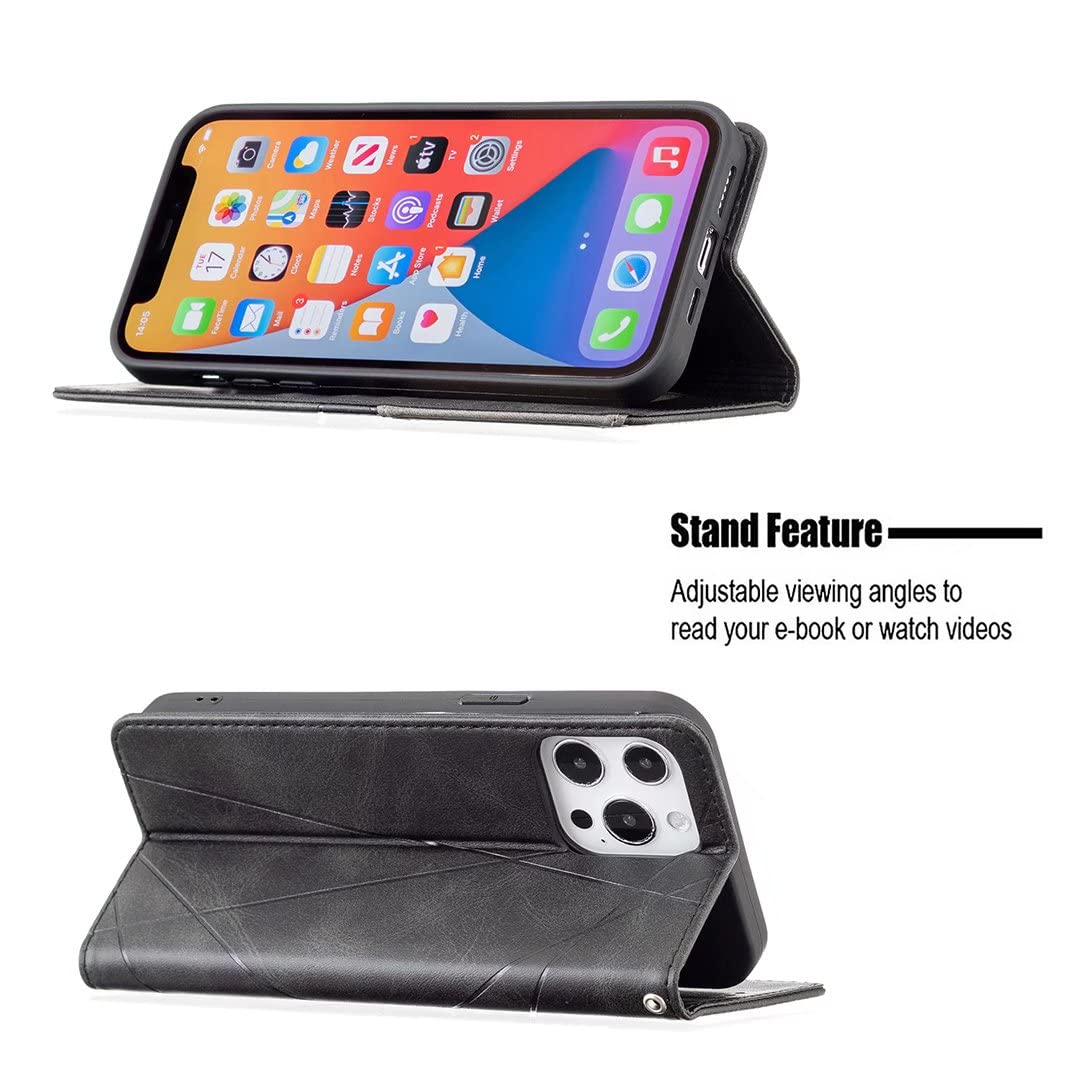 Saturcase Custodia Portafoglio Per Nokia 2.4: In Pelle PU Marrone, Con Chiusura Magnetica, Slot Carte E Supporto