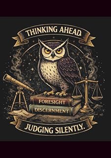 Thinking Ahead. Judging Silently.: A Sarcastic Owl
