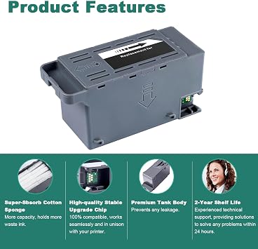 Remanufactured Ink Maintenance Box Replacement for Epson C12C934591