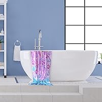Vista 4 de LIVILAN Toalla de Playa Little Mermaid, 30" x 60" Microfibra Suave, Secado Rápido, Absorbente, Sin Arena, Ligera para Niños, Niñas, Mujeres, Ideal