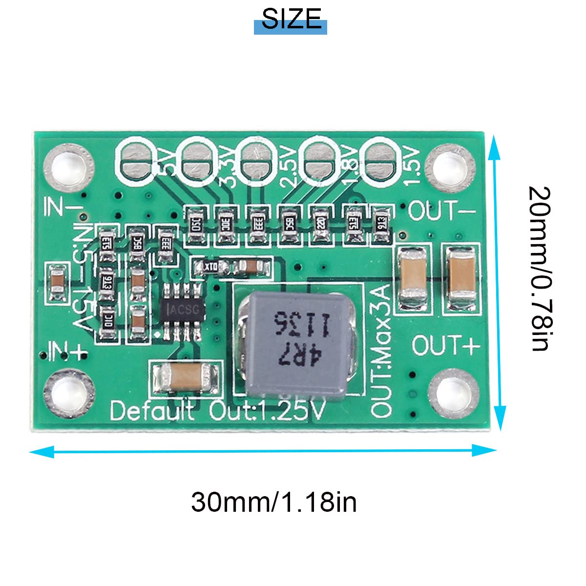 Convertisseur 5V Vers 1.5V 1A - Type C Vers Fil - Pour Remplacer Piles AA - Alimentation LED, Horloge, Jouets