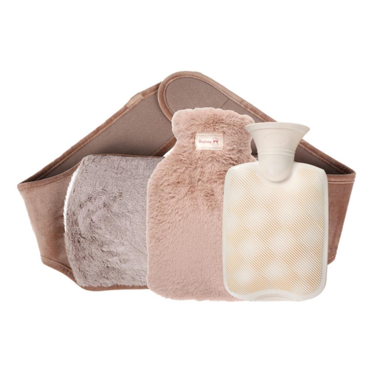 Borsa dell'Acqua Calda da 1000 ml con Coperchio in Vita Borsa per Acqua Calda Portatile Riutilizzabile Sollievo dal Dolore Scaldino Invernale per Addome Spalla-D,Australia