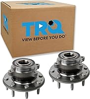 Vista 250 de TRQ Par de conjunto de cubo de cojinete de rueda delantera izquierda derecha, 2 piezas compatible con Lexus GX460 2003-2009 GX470 2003-2023 Toyota
