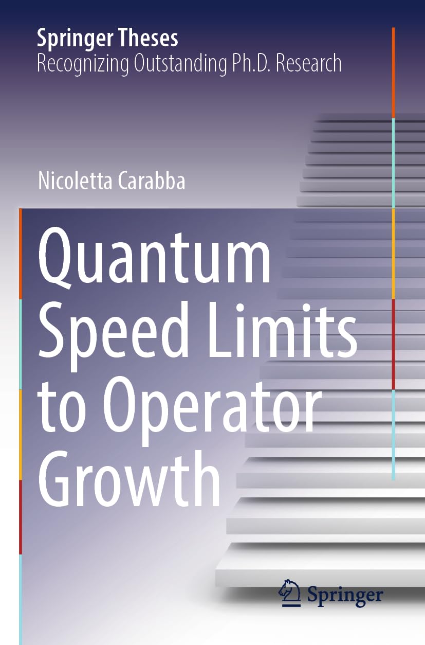 Quantum Speed Limits to Operator Growth (Springer Theses)