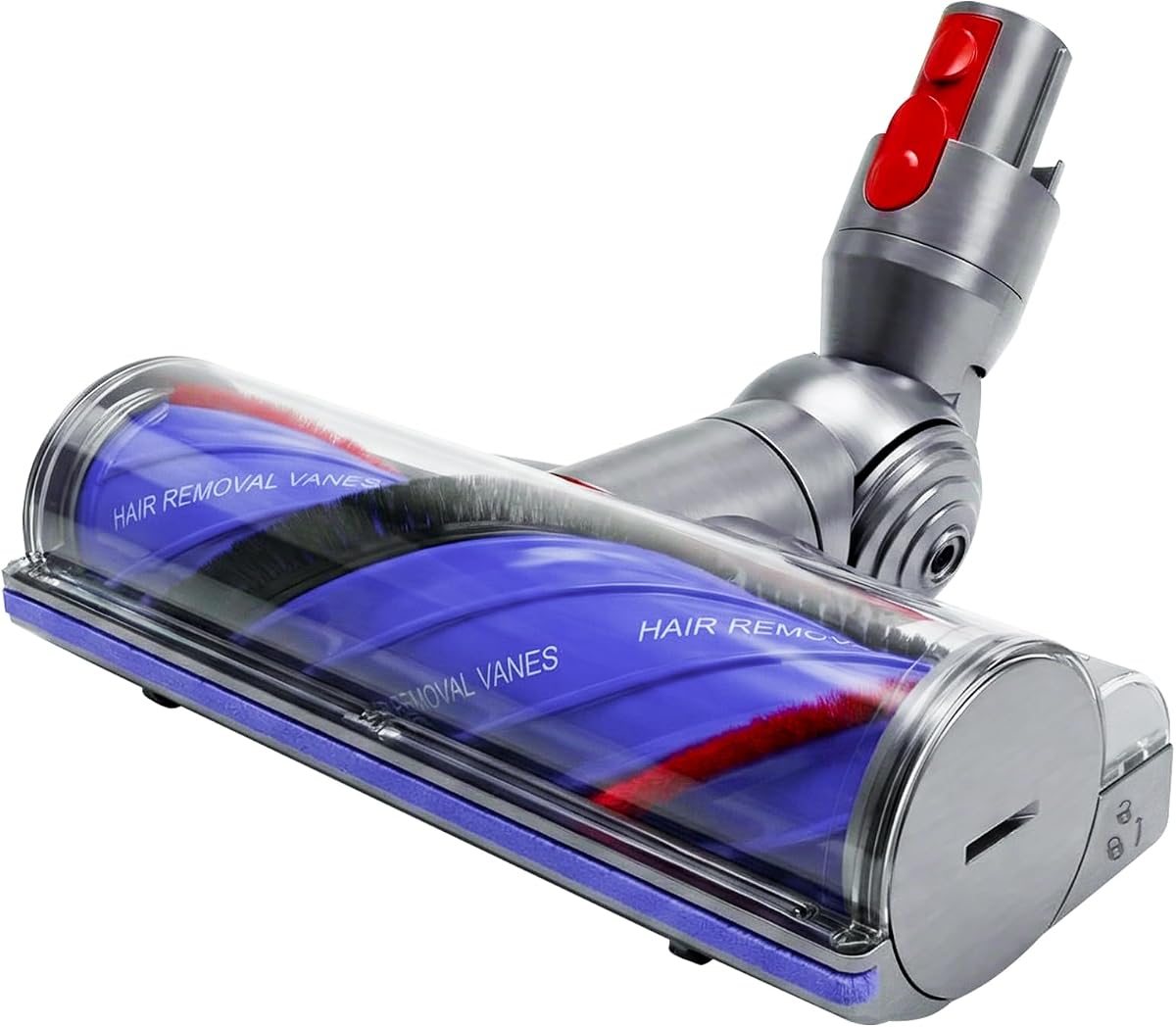 Upgrade Anti-Tangle V11 Head Replacement Parts for Dyson V8(SV10) V11(SV14) | for V15(SV22) V7(SV11) V10(SV12) Vacuum Cleaner, Quick Release V8 Motor-Head for Hardwood Floor and Carpets Rugs