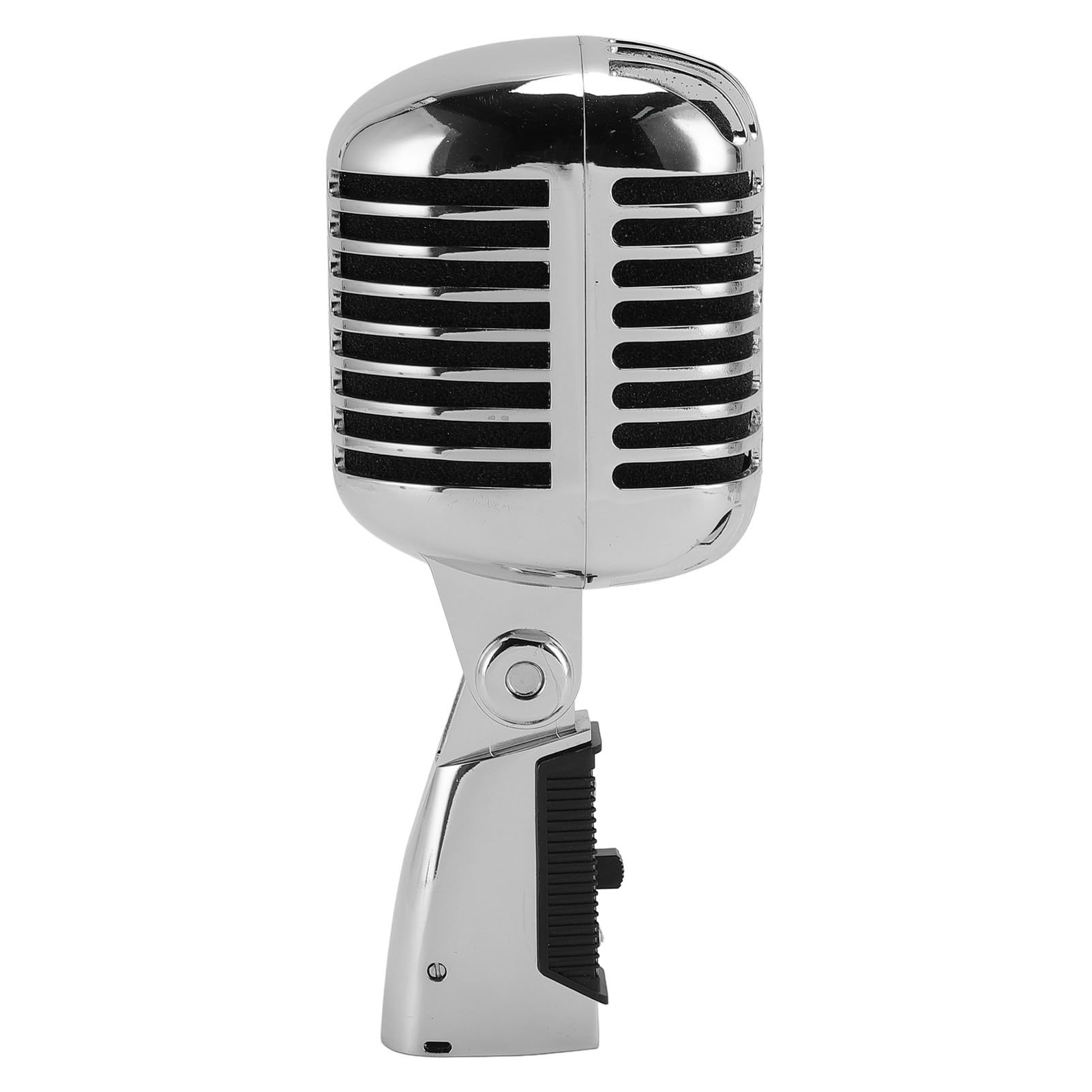 Retro Mikrofon Vintage Mikrofon, Vintage Mikrofon Funk Klassisches Dynamisches Mikrofon, Gesangsmikrofon mit XLR-Kabel