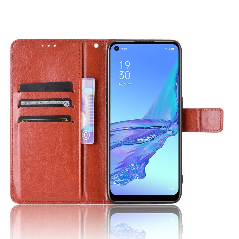 Custodia per Oukitel C21 PRO Portafoglio Cover Ecopelle