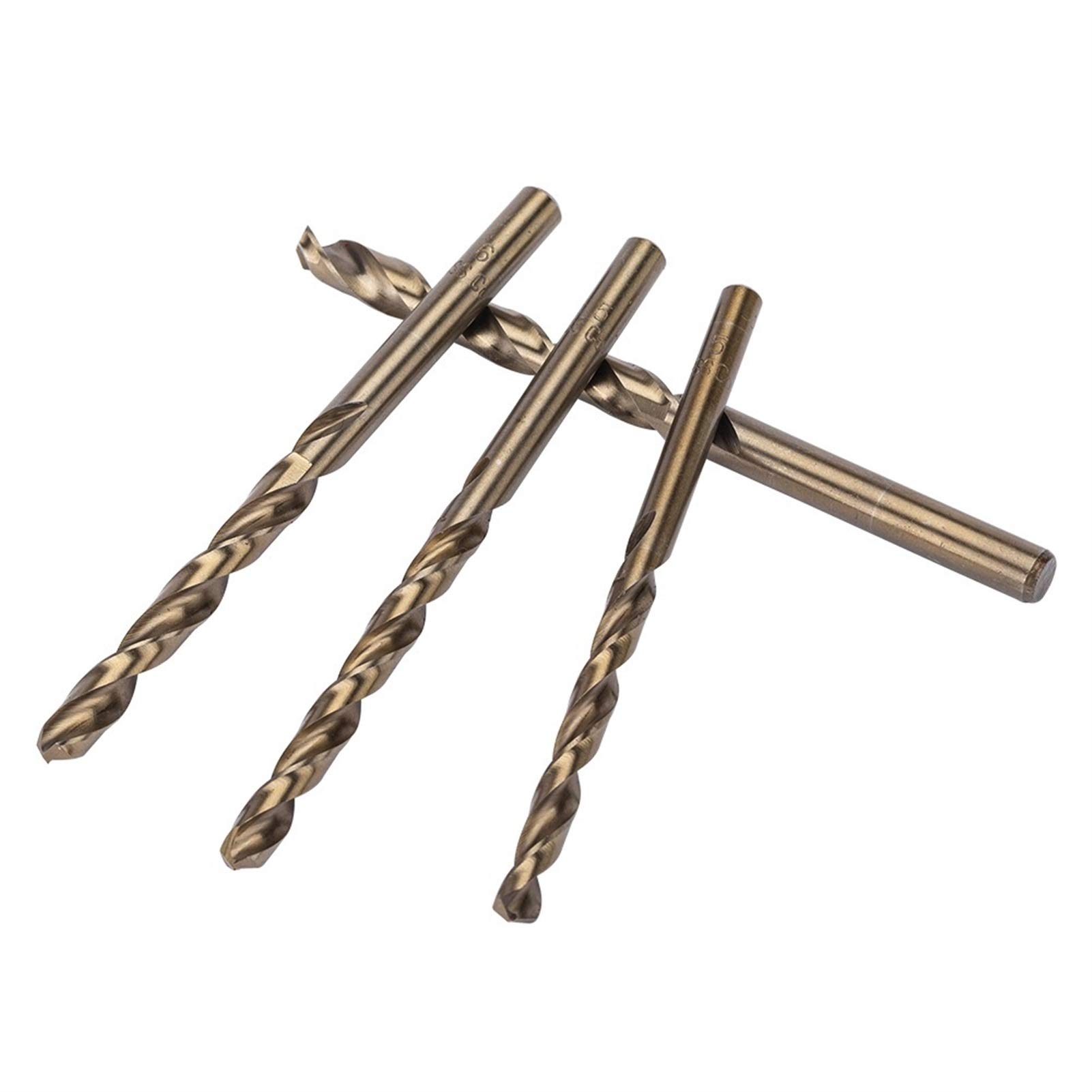 13 sztuk/zestaw M35 Cobalt Twist Wiertło Zestaw 1.5mm 3.2mm 3.5mm HSS Wiertła wiertniczego Zestaw do metalu ze stali nierdzewnej metalowe drewno YIJIAN