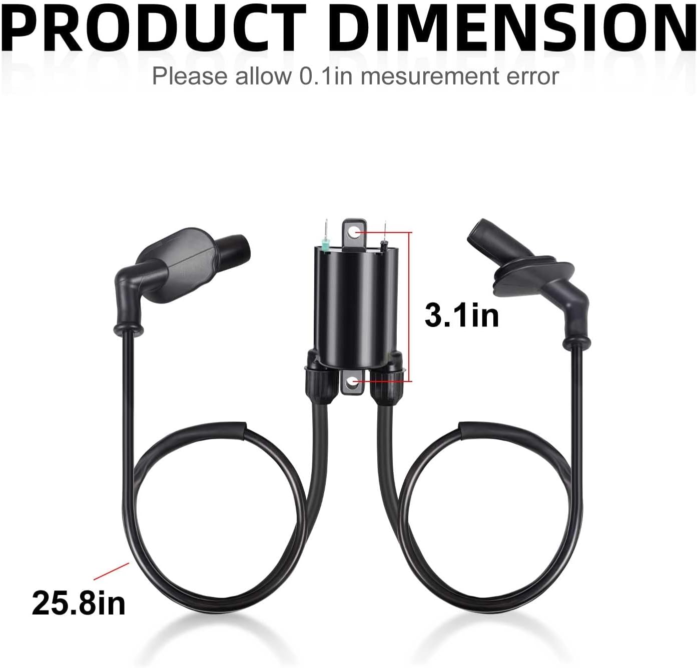 Ignition Coil & Spark Plug + Cap for Honda GL1500 Gold Wing 1500 Valkyrie 1500 1988-2003